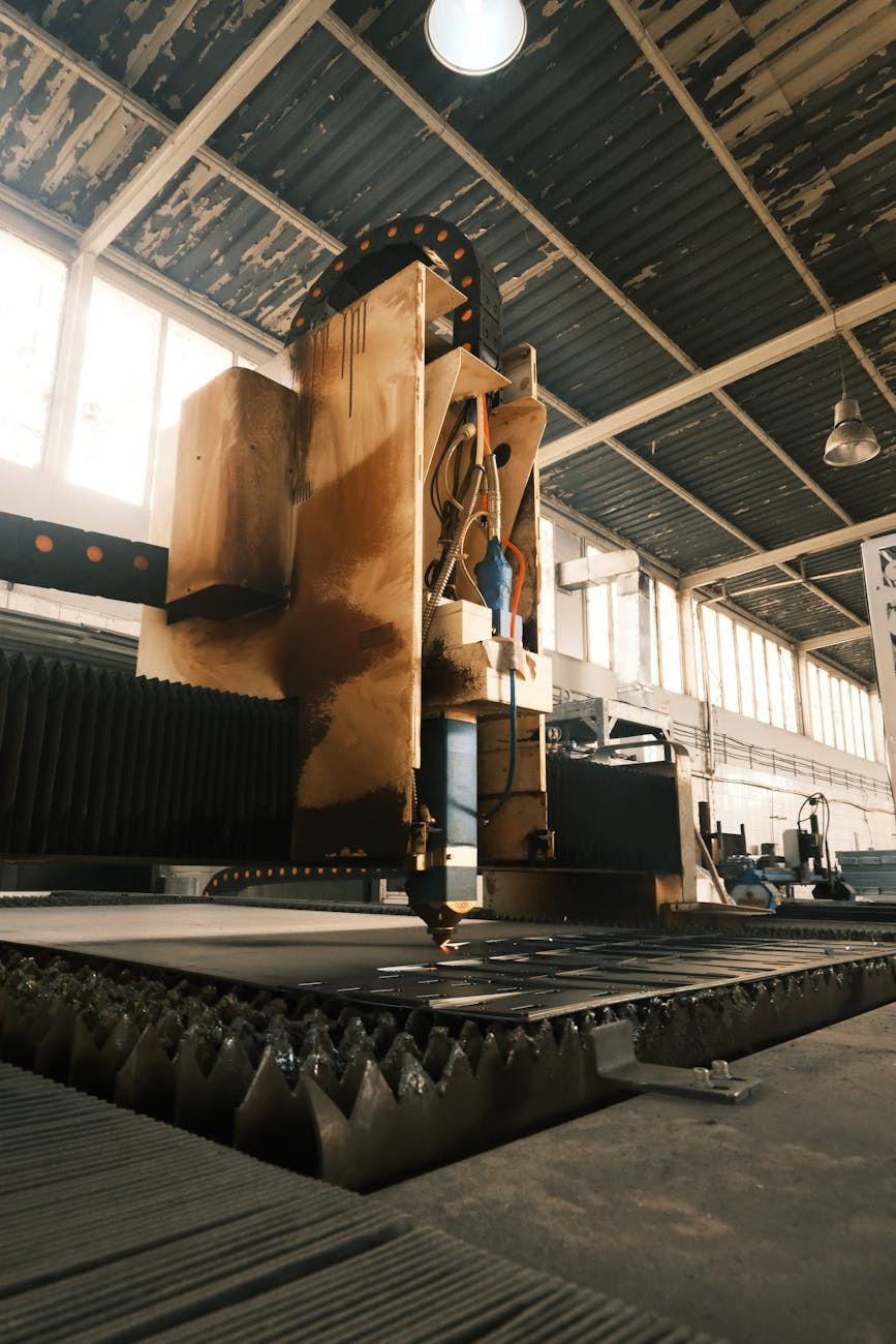 An astronaut overseeing an automated construction process in orbit, highlighting human-robot collaboration.