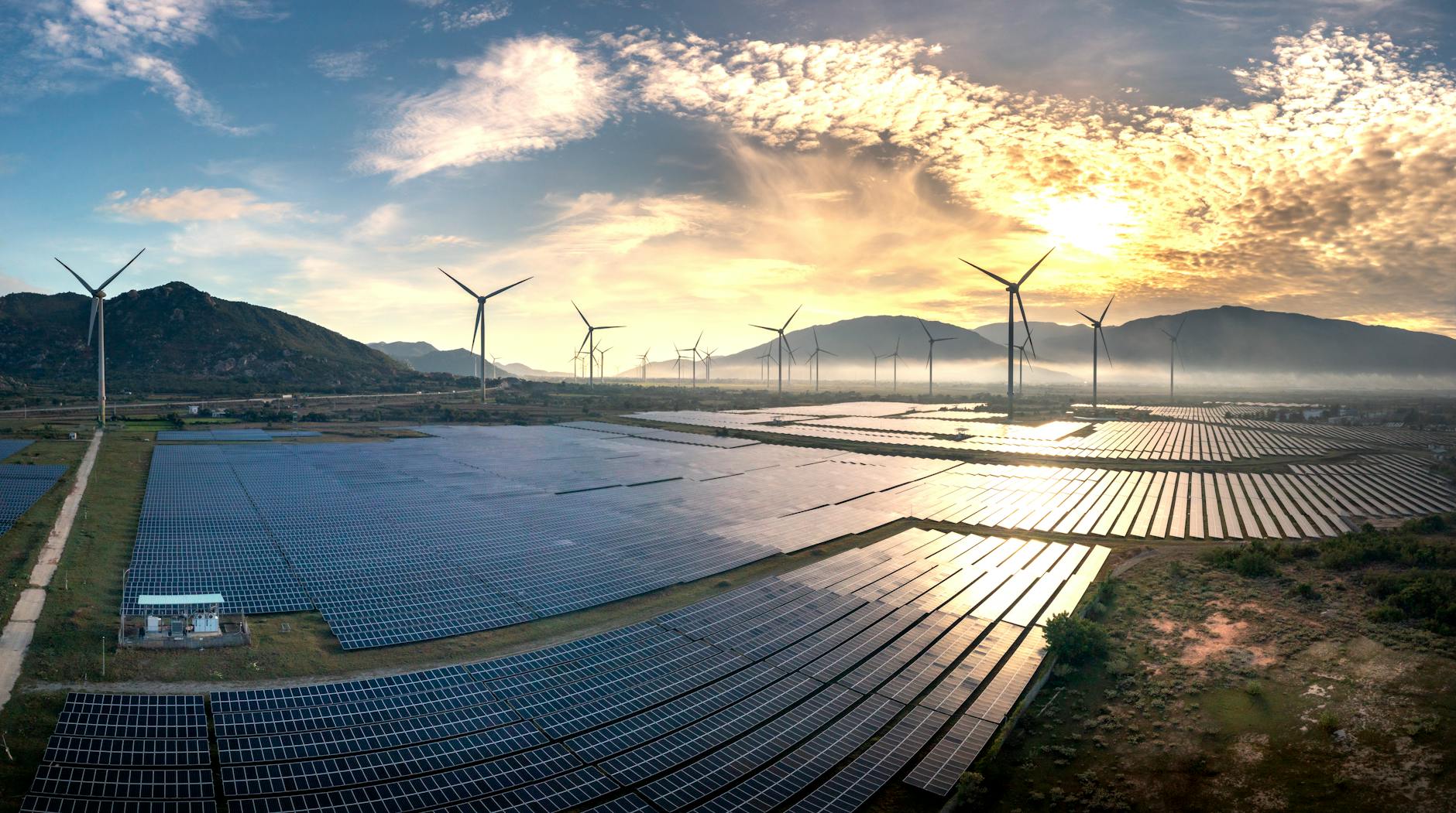 A graph showing the potential increase in global energy demand
