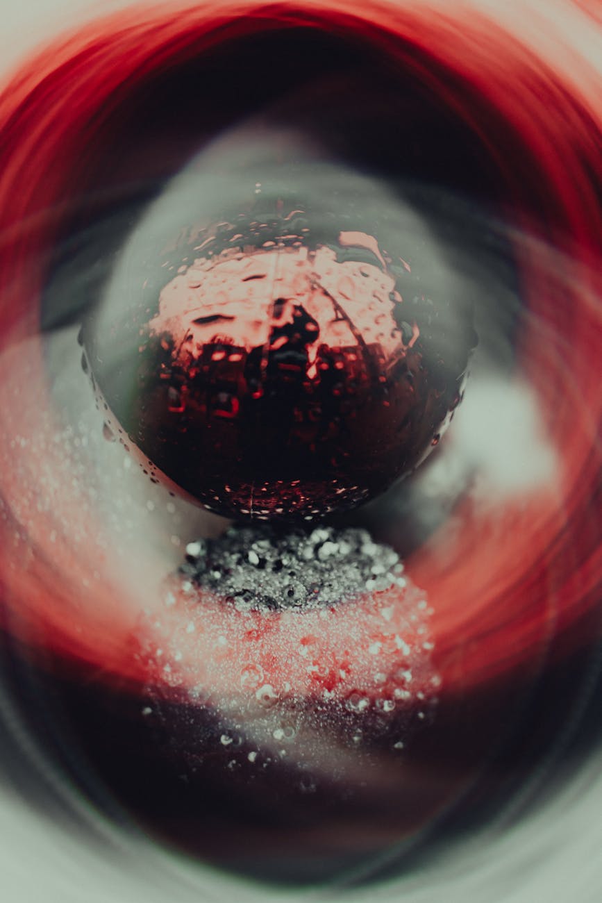 A high-resolution image of a quantum entanglement experiment setup, with subtle cosmic background elements.