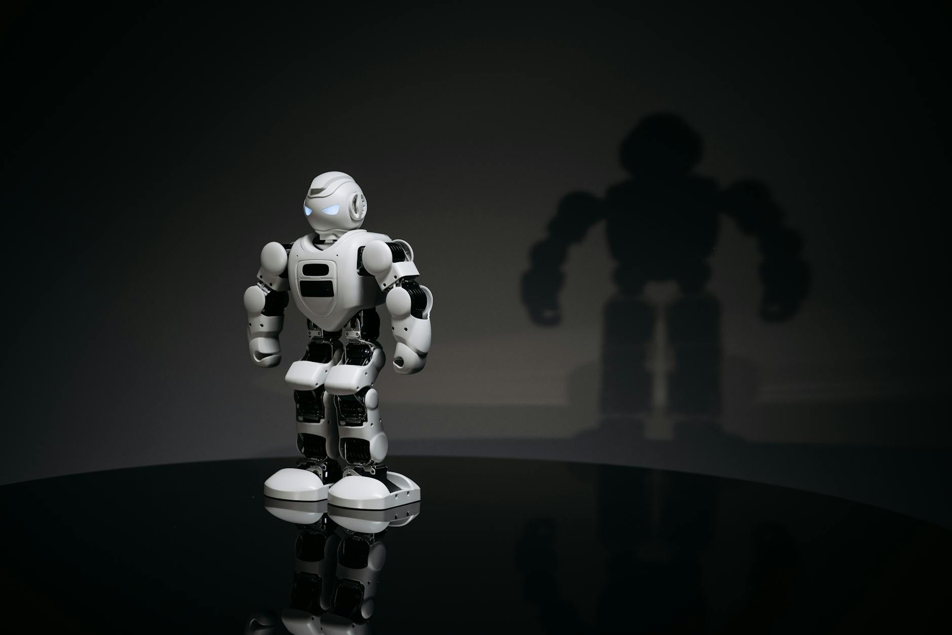 A vast, detailed infographic showcasing the interconnectedness of AI, robotics, space exploration, and the global economy.