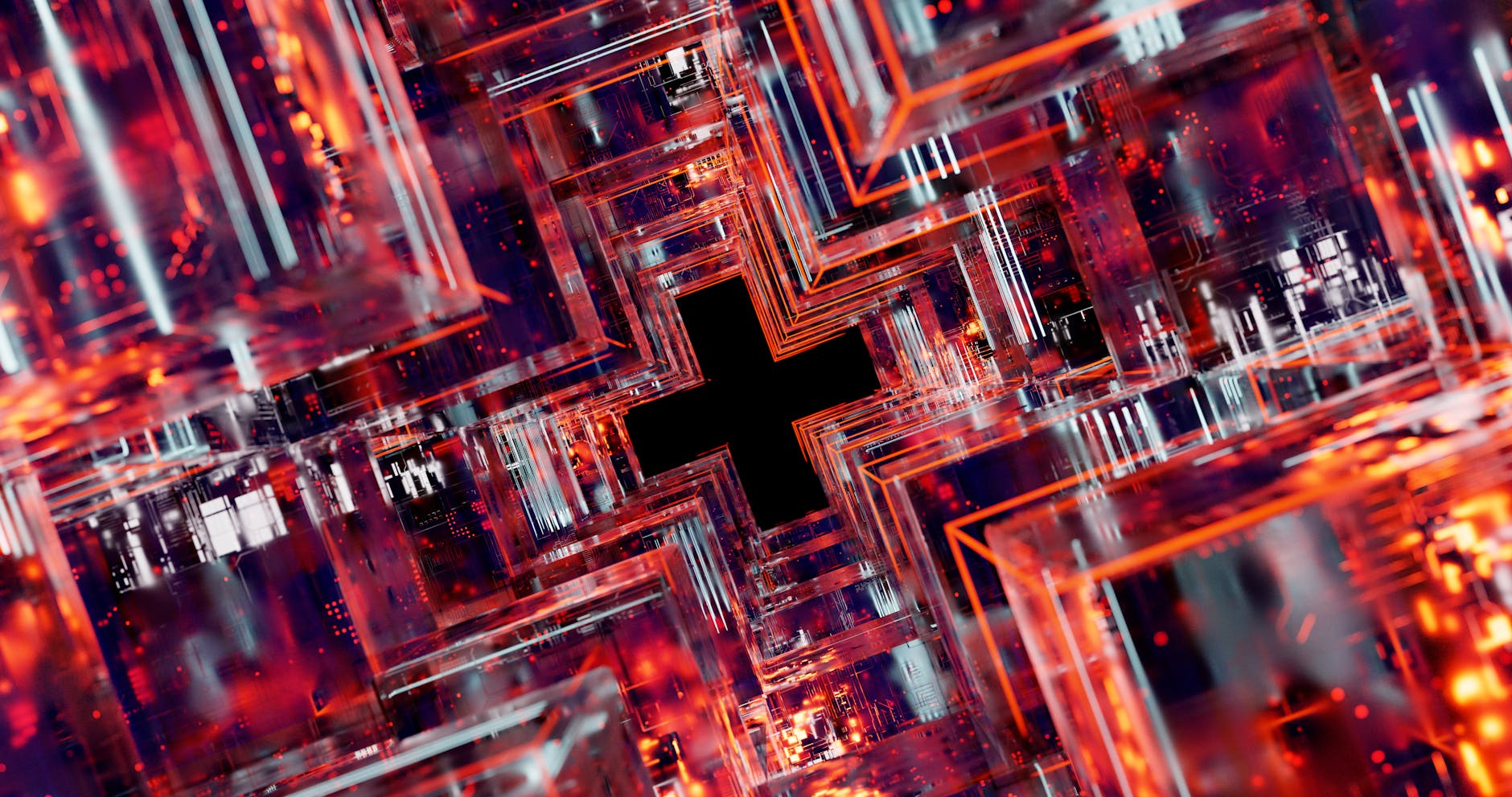 A futuristic, sleek quantum computer module designed for space deployment, with intricate circuitry visible and a subtle blue glow emanating from its core.