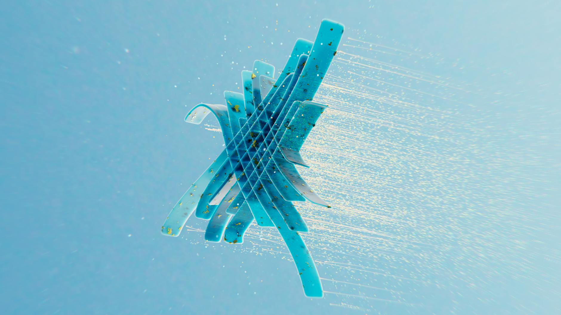 A futuristic visualization of interconnected data streams representing genomics, microbiome, and AI algorithms, converging on a human silhouette.